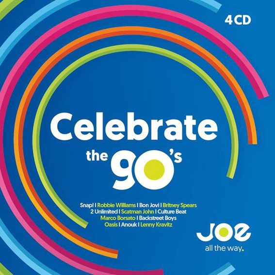 Joe - Celebrate The 90's - 4 Cd's