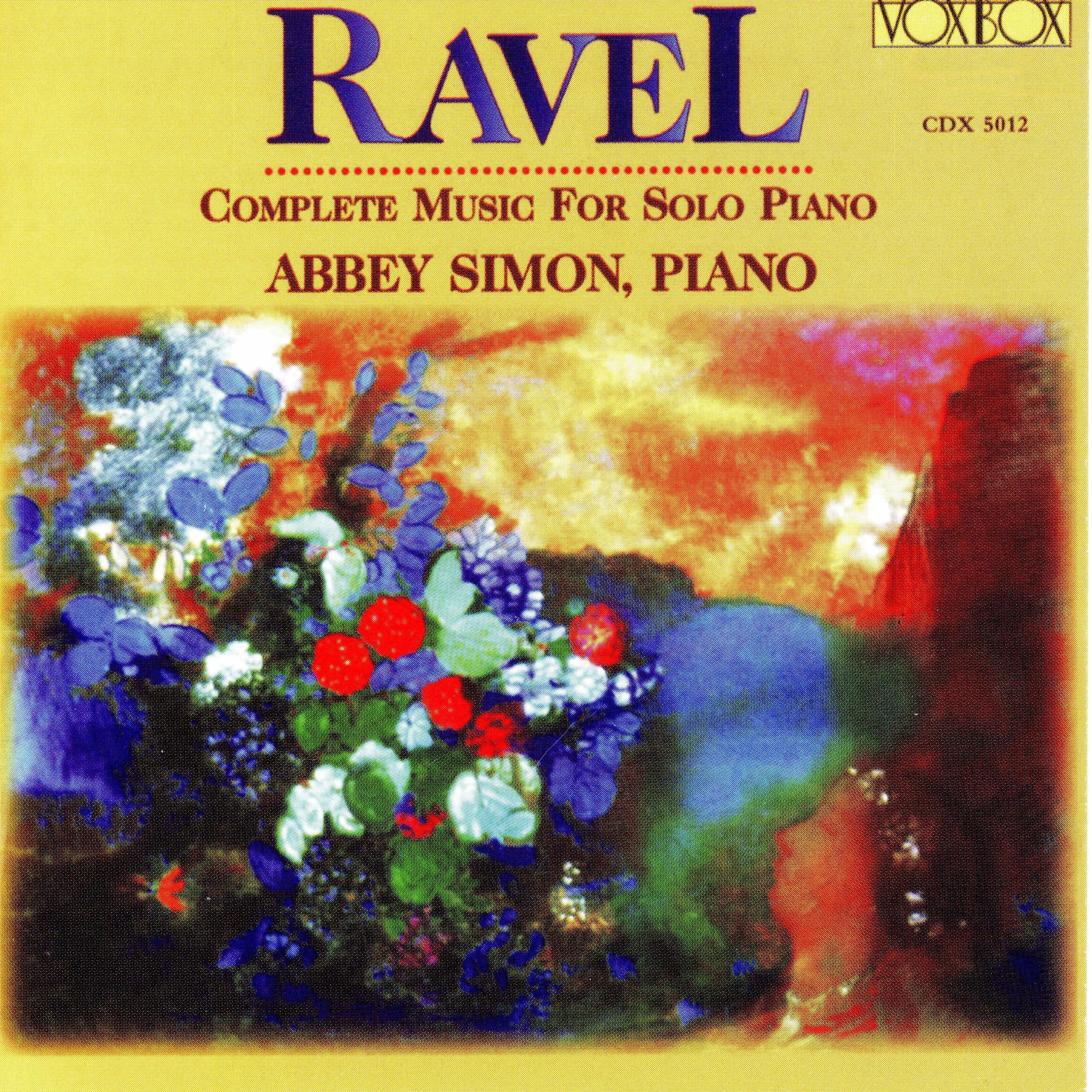 Abbey Simon - Ravel Complete Music for Solo Piano cd02