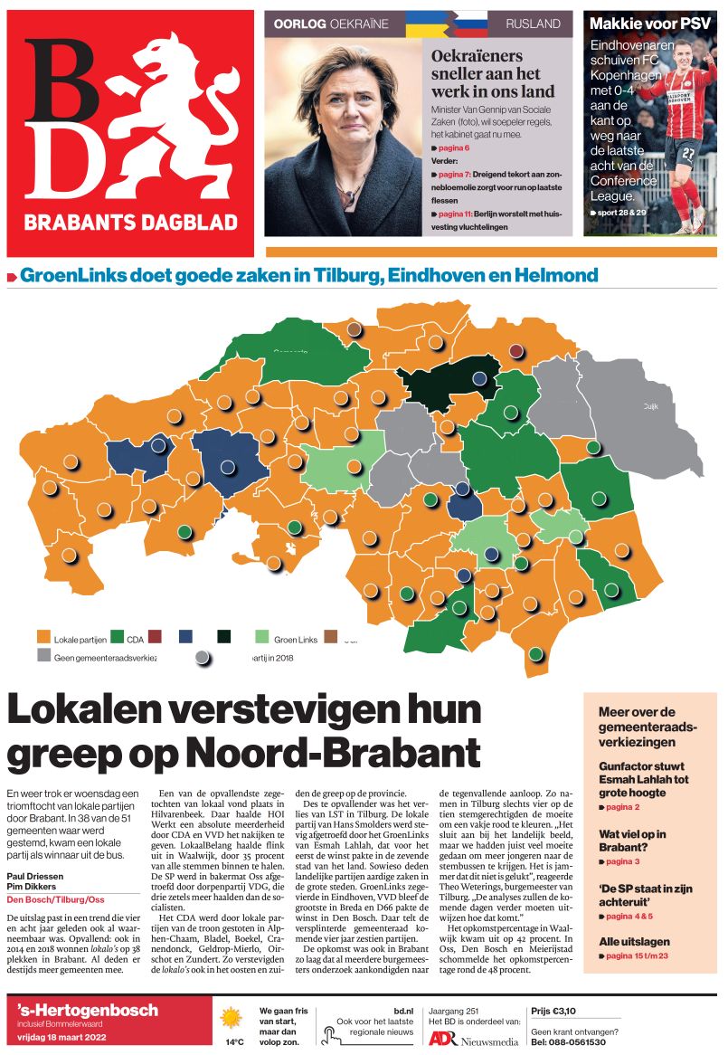 Brabants Dagblad - 18-03-2022