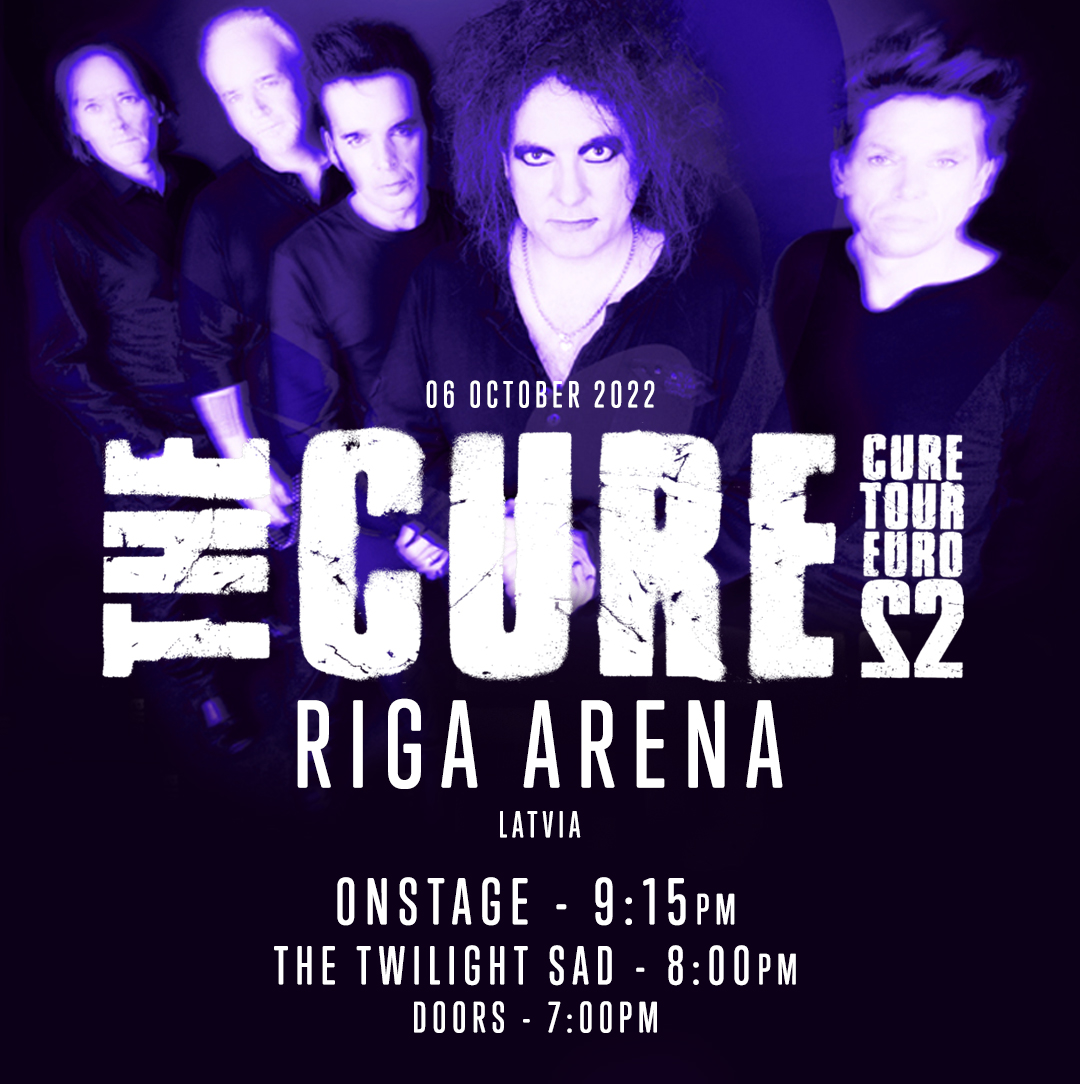 The Cure - The Lost World Tour - 06.10.2022 - Riga - Arena Riga (Letland) - full show (tour premiere)