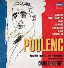 Poulenc - Concertos Orchestral & Choral Works (Dutoit) Boxset 5 CDs