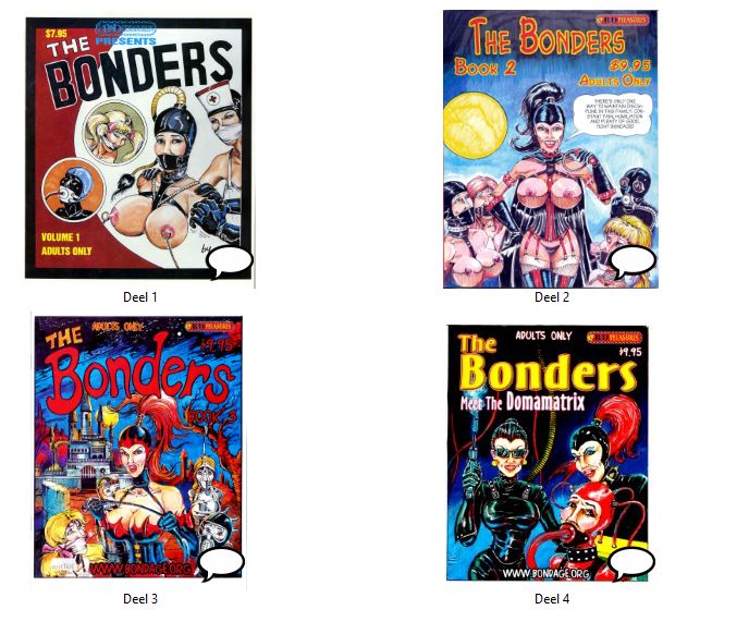 [Stripboek] The Bonders deel 1 tot en met 4