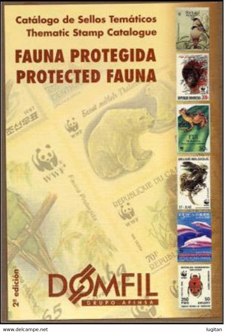 Postzegelcatalogus thema protected fauna