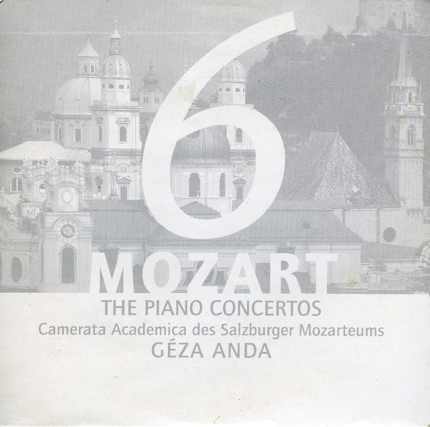 Geza Anda CASM - Mozart The Piano Concertos disc 6