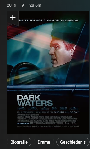 Dark Waters 2019 1080p BluRay H264 -NLSubs-S-J-K