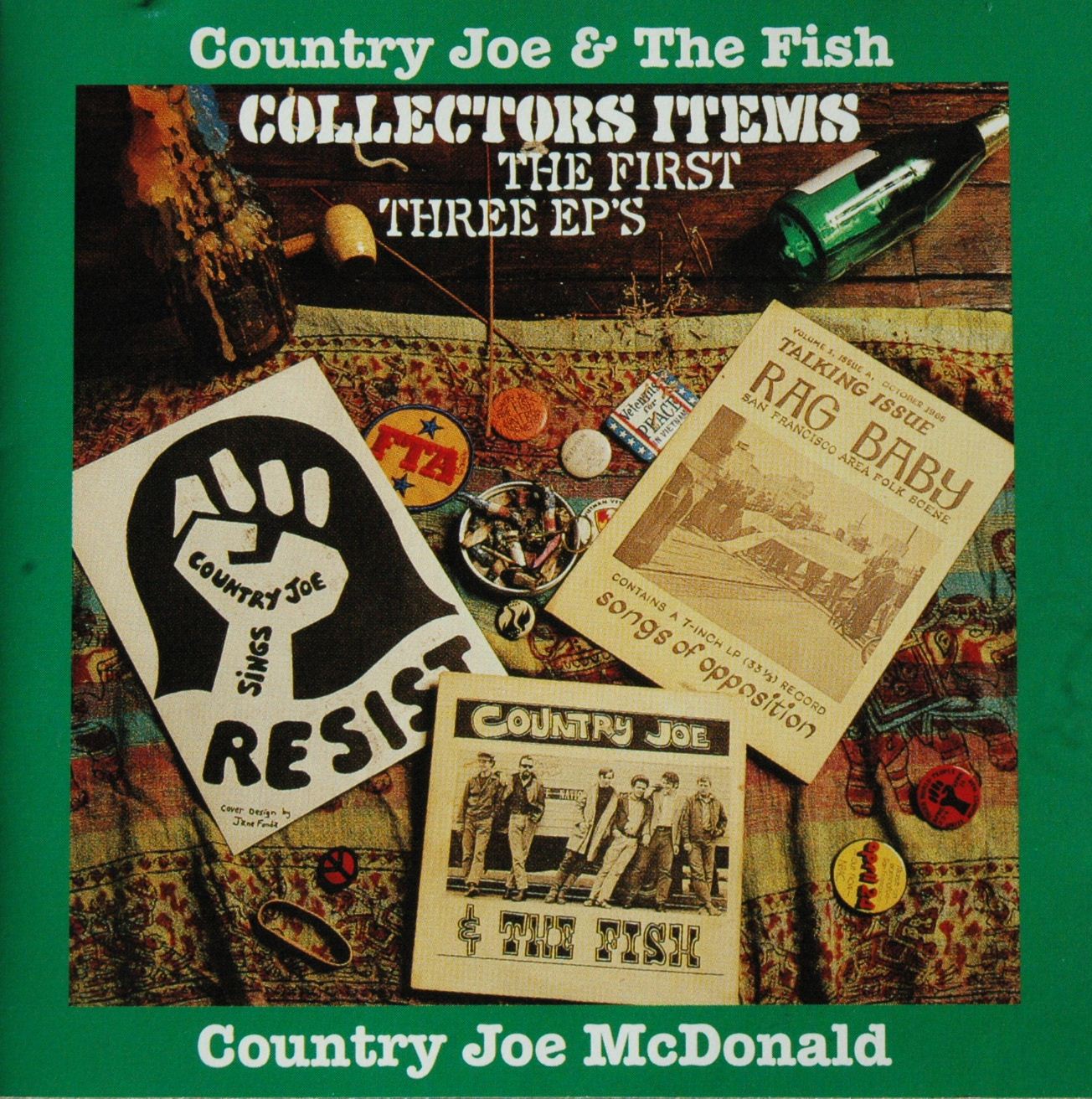 Country Joe & The Fish The First Three EPs