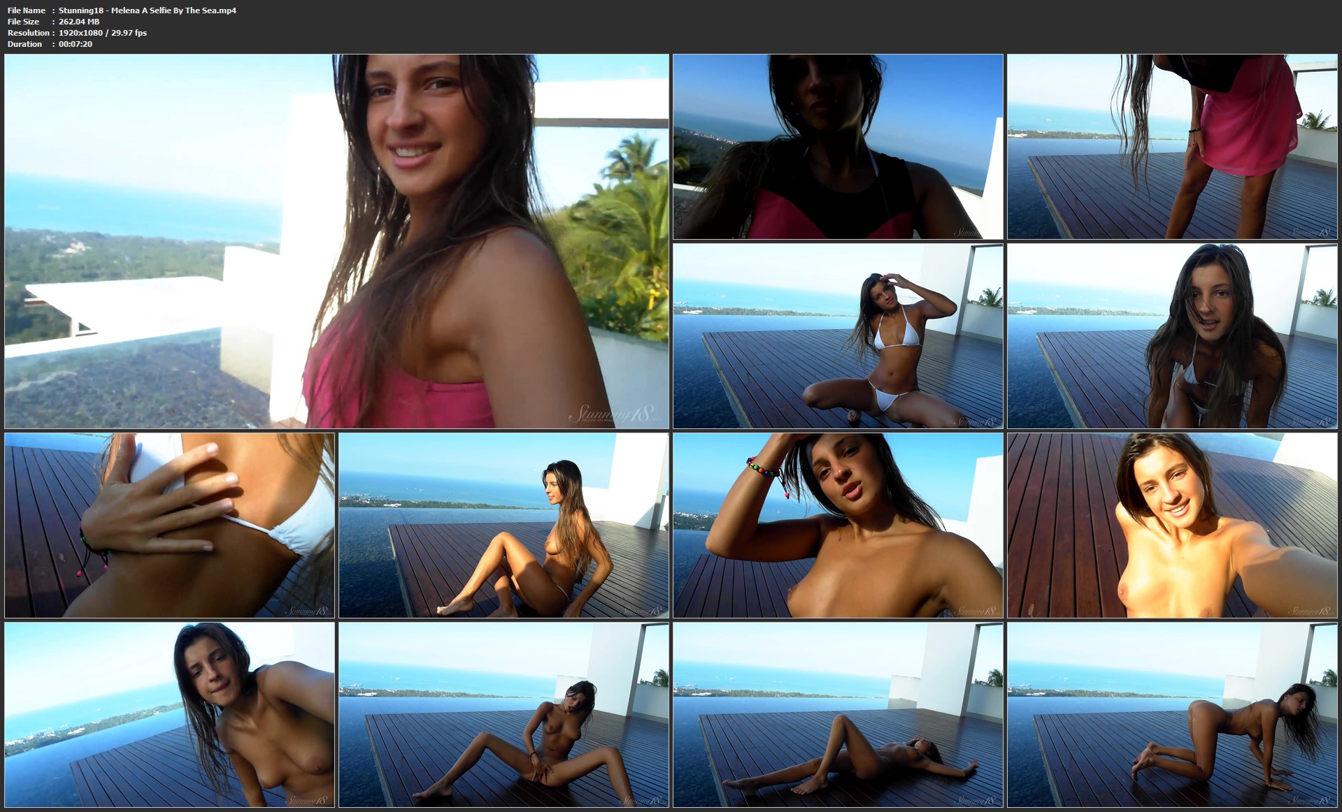 Stunning18 - Melena A Selfie By The Sea