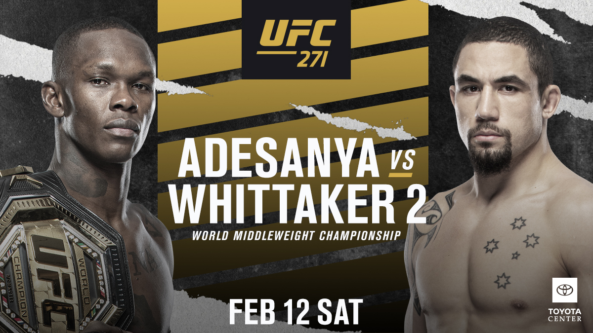 UFC 270 Adesanya vs. Whittaker 2 - Early Prelims + Prelims + Main Card