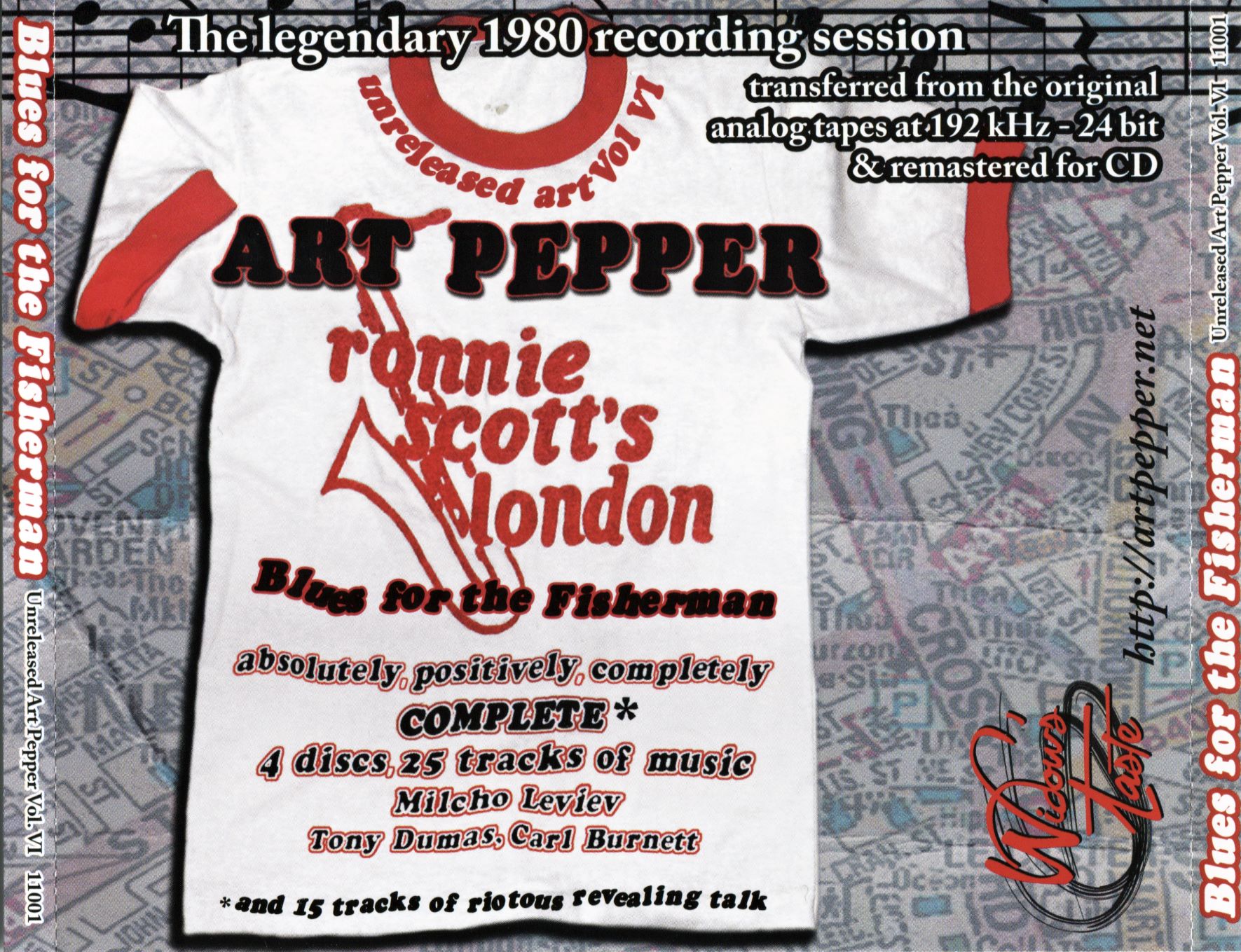 Respot - Art Pepper Unreleased Art Vol 6 Blues For The Fisherman