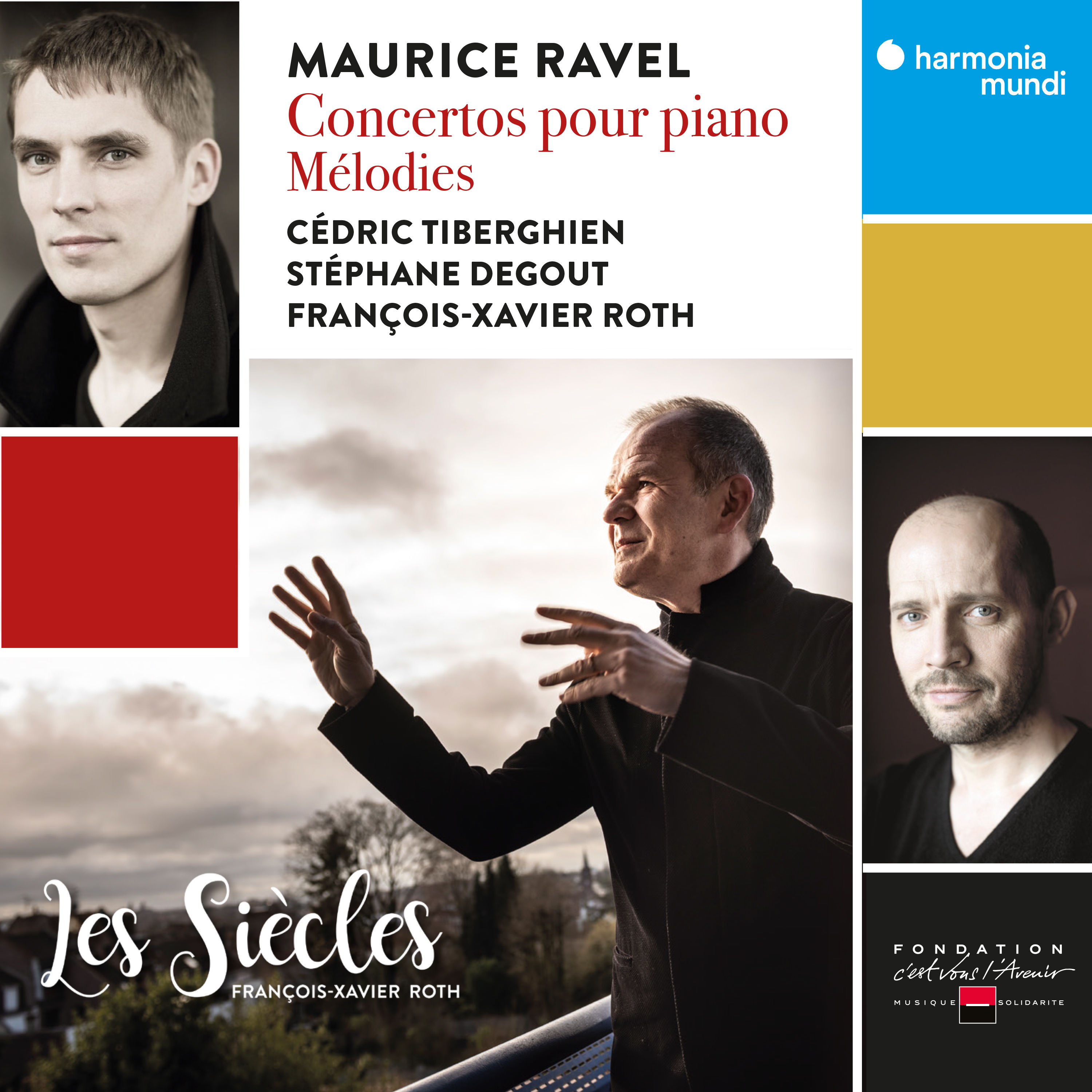 Ravel - Concertos pour piano, Melodies - Les Siecles, Roth - Cedric Tiberghien 24-96