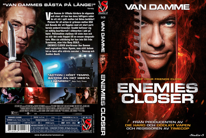 Jean Claude van Damme Collectie DvD 36 van 40 Enemies Closer 2013