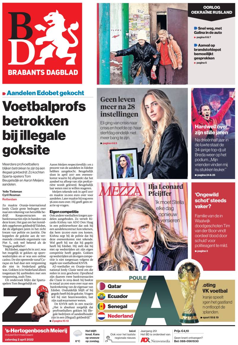 Brabants Dagblad + Mezza - 02-04-2022