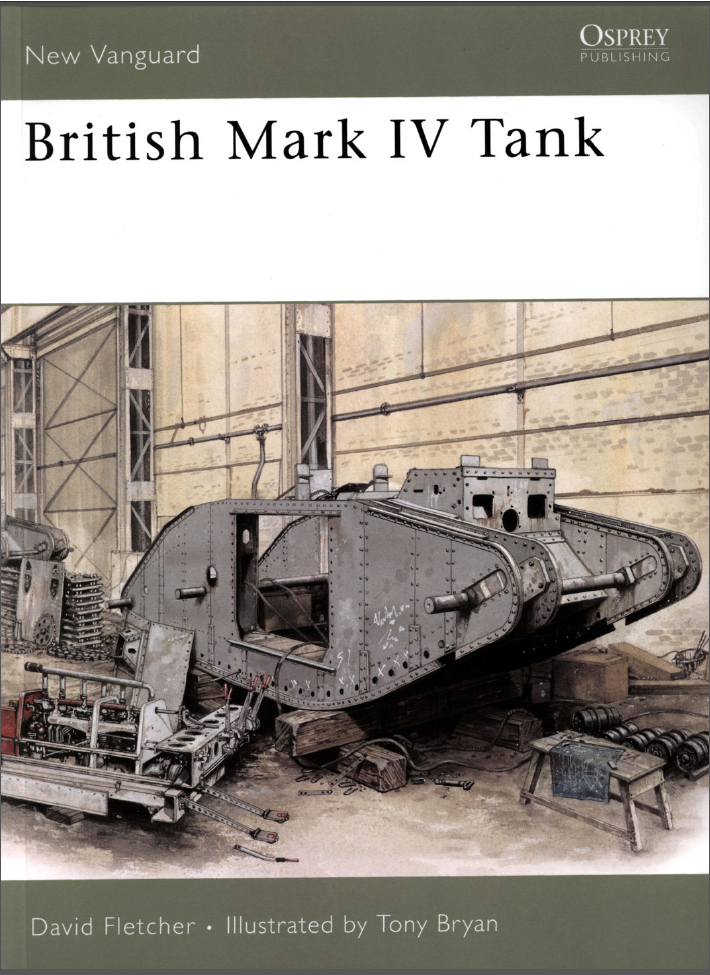 New vanguard 133 British Mark IV Tank