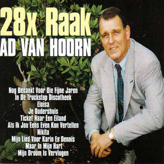 Ad Van Hoorn - 28 x Raak - 2 Cd's