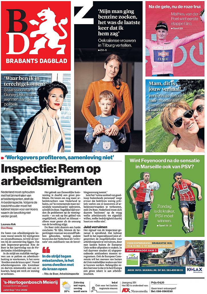 Brabants Dagblad + Mezza - 07-05-2022