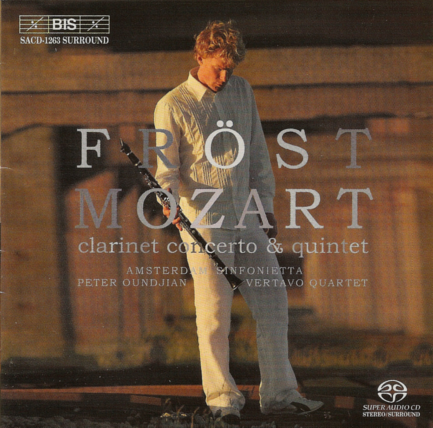 Mozart - Clarinet Concerto and Quintet - Frost, Amsterdam Sinfonietta 24-44.1