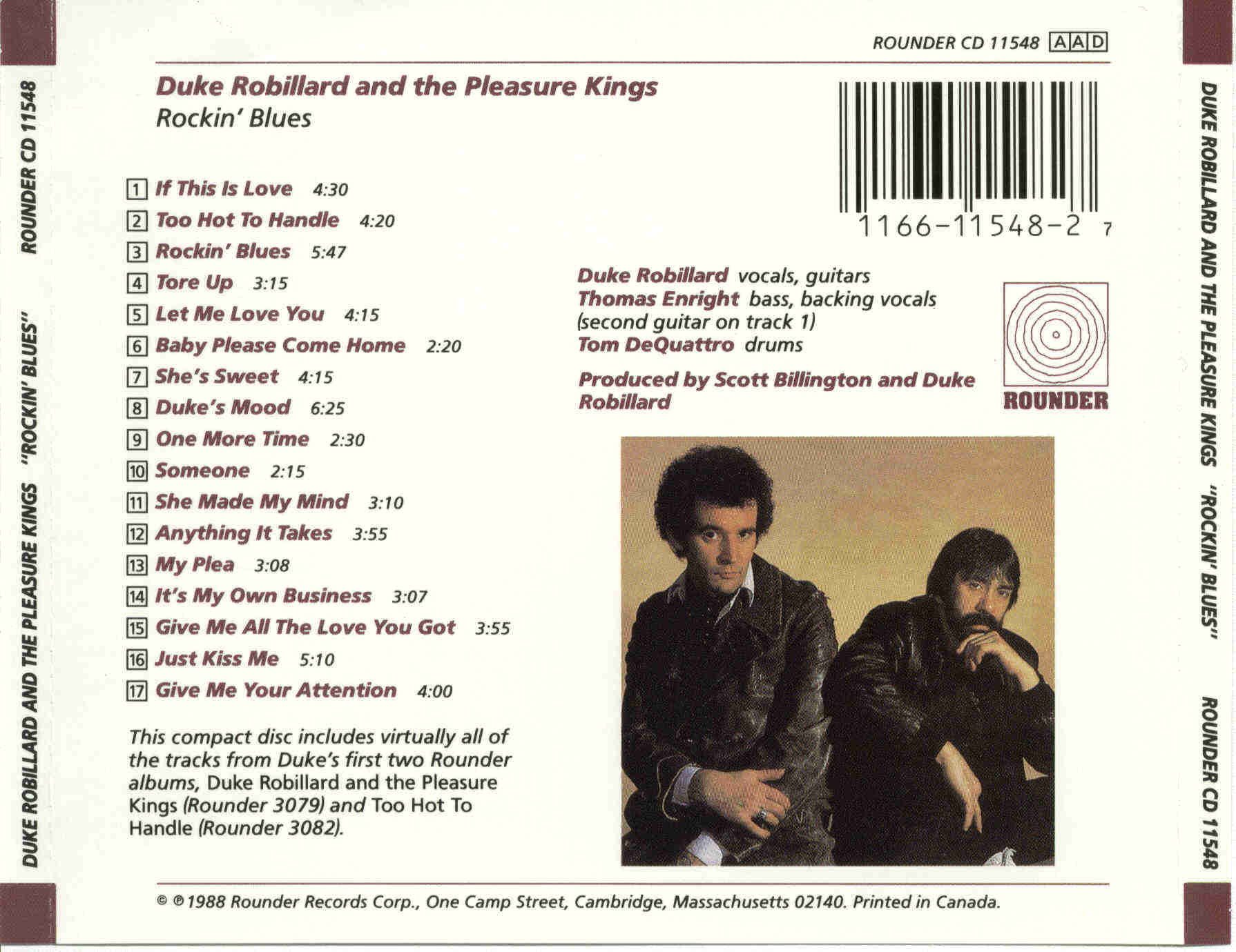 Duke Robillard & The Pleasure Kings - Rockin' Blues