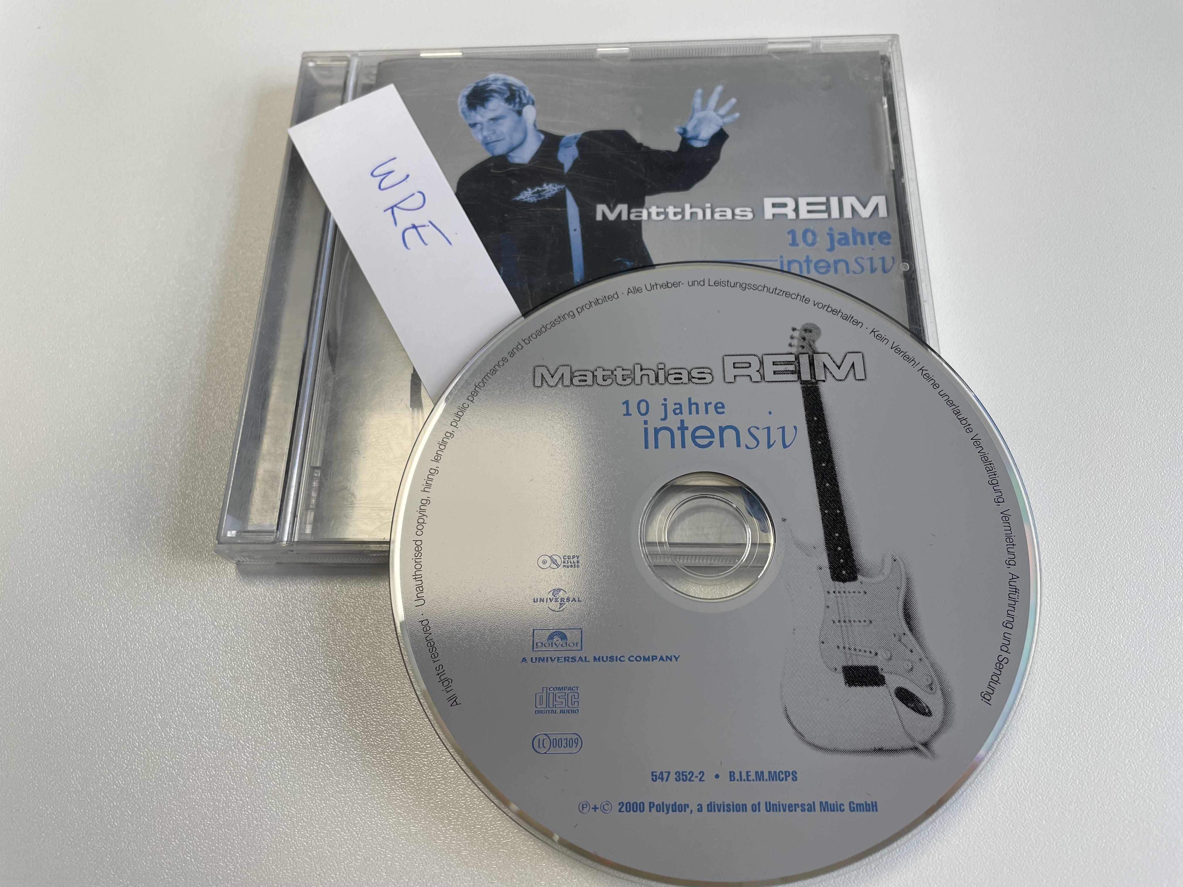 Matthias Reim-10 Jahre Intensiv-DE-REISSUE-CD-FLAC-2000-WRE