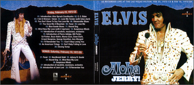 Elvis Presley - 1973-02-23 CS, Aloha Jerry ! [Audionics, 2013-01-2]