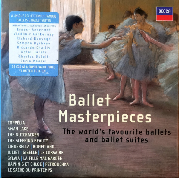 Ballet Masterpieces - Royal Opera House Orch - Bonynge 35cd