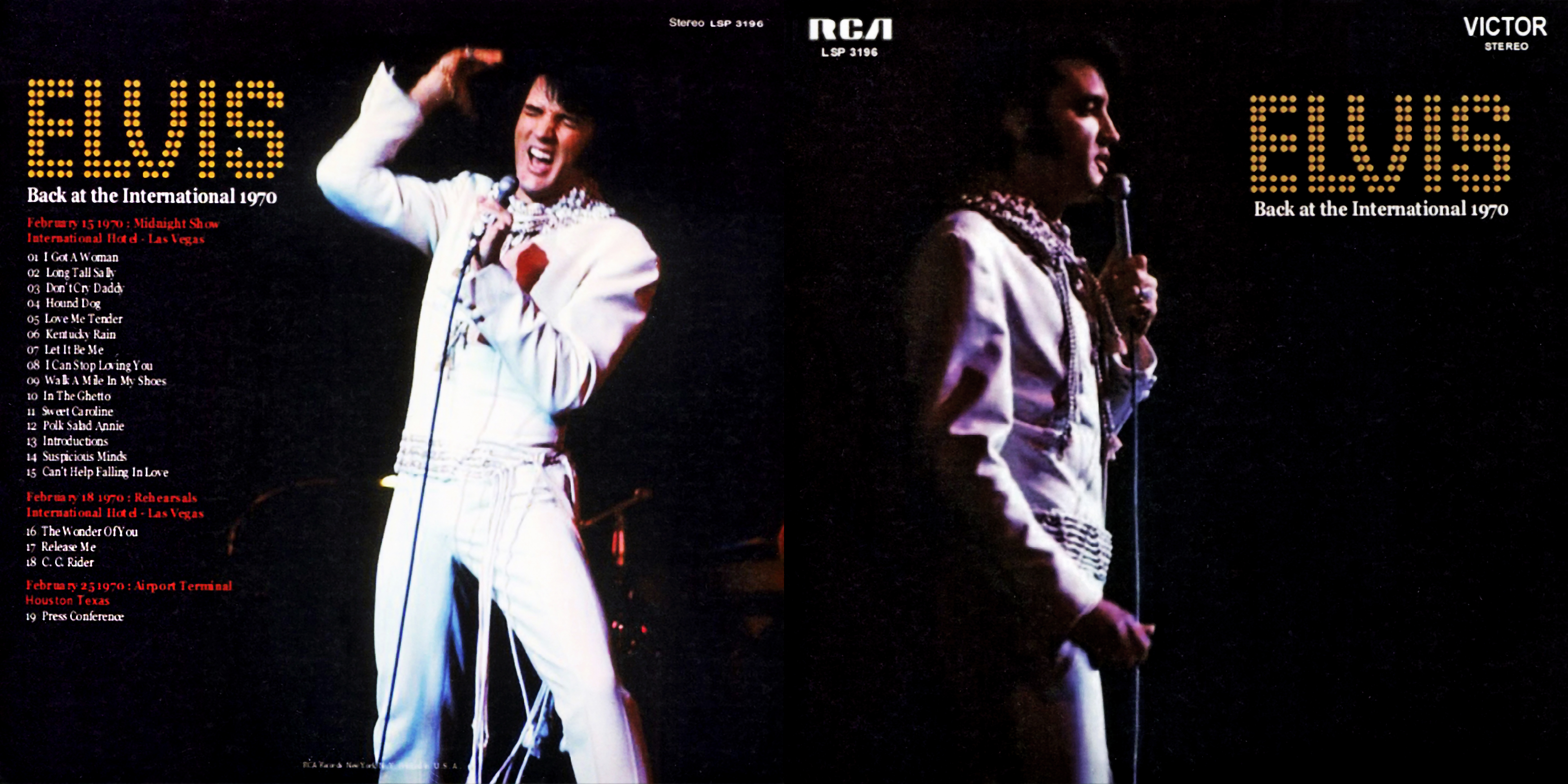 Elvis Presley - 1970-02-15 MS, Back At The International 1970 [CMT Star LSP3196]