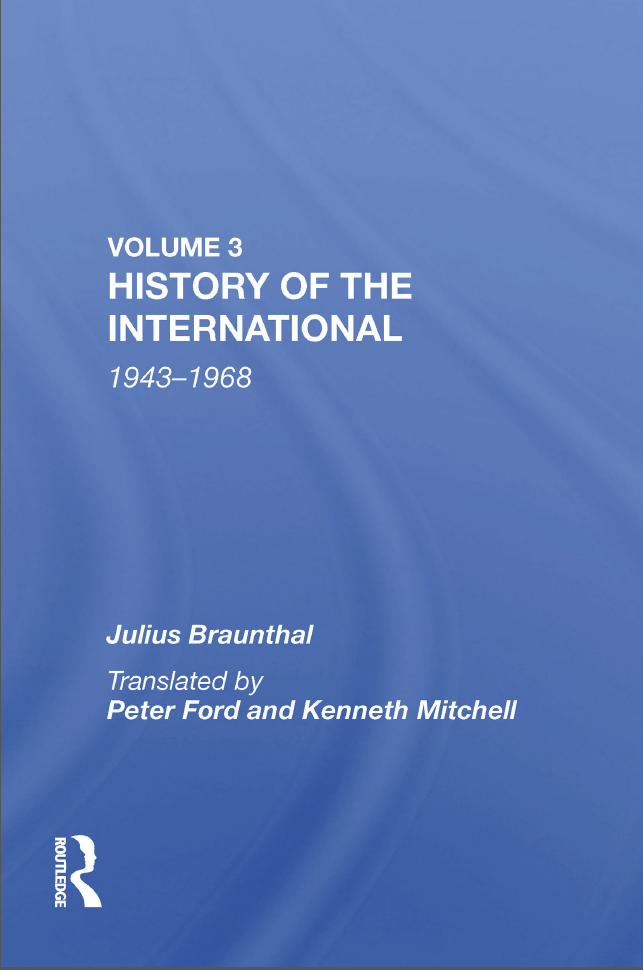 History of the International - 1943-1968
