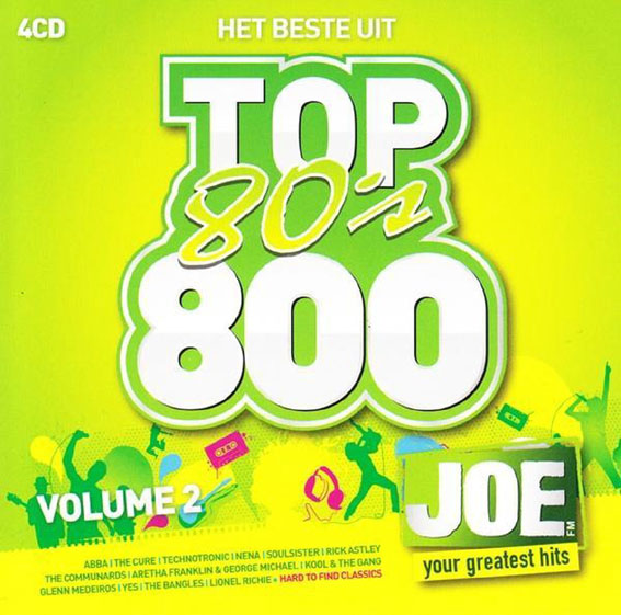 Joe FM - Het Beste Uit De 80ies Top 800 - Volume 2 - 4 Cd's