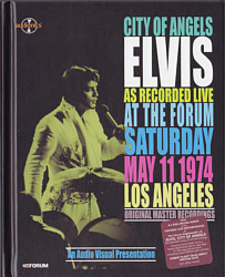 Elvis Presley - 1974-05-11, City Of Angels-Elvis At The Forum Saturday May 11 1974 (2 CD-set) [Audionics 2015-01A-B-2]