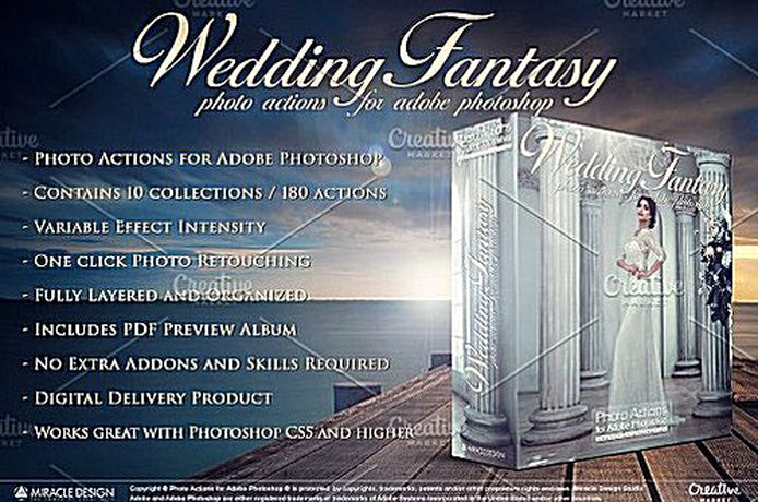 Photoshop Actions - Wedding Fantasy
