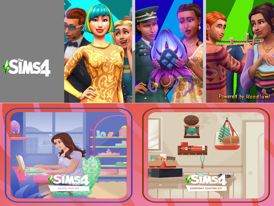 The Sims 4 Update ONLY! + 2 New DLC