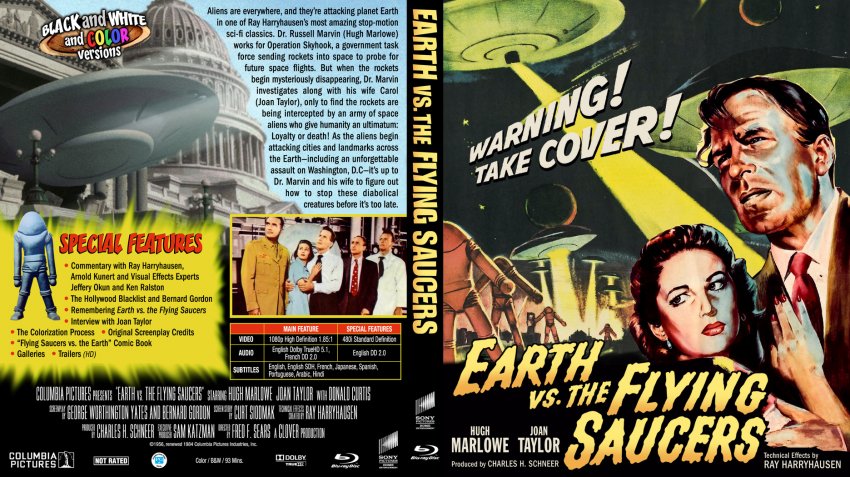 Earth vs The Flying Saucers - 1956