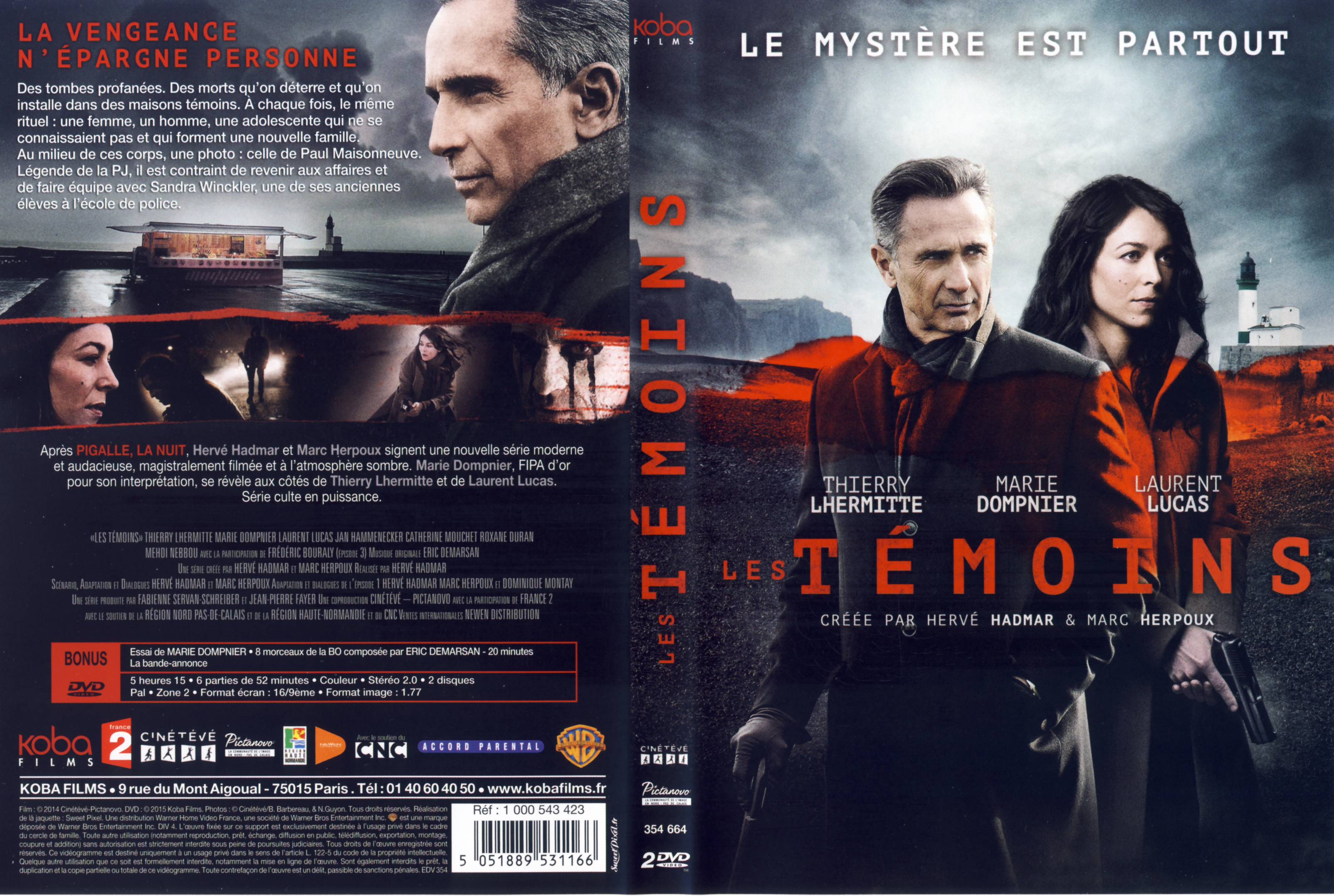Les Temoins (2014) Miniserie Dvd 2 Finale