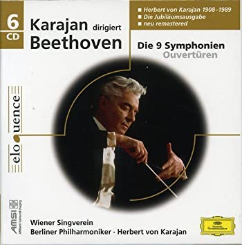Beethoven Symphonies Karajan 6cd 24-44.1