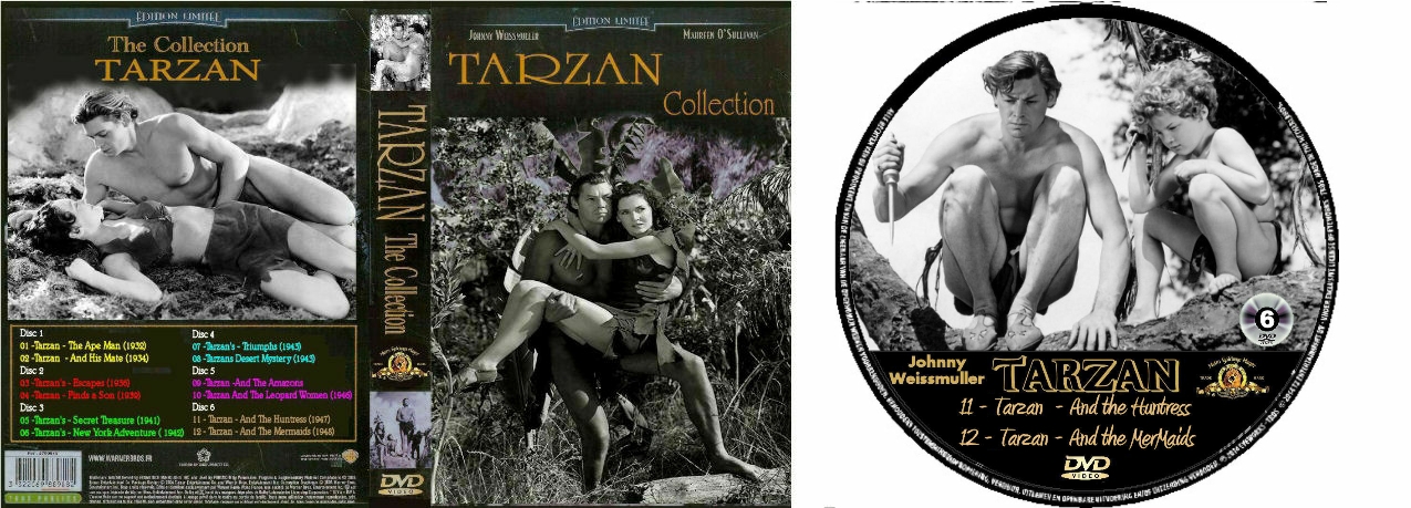 Tarzan Collectie Johnny Weissmuller DvD 6