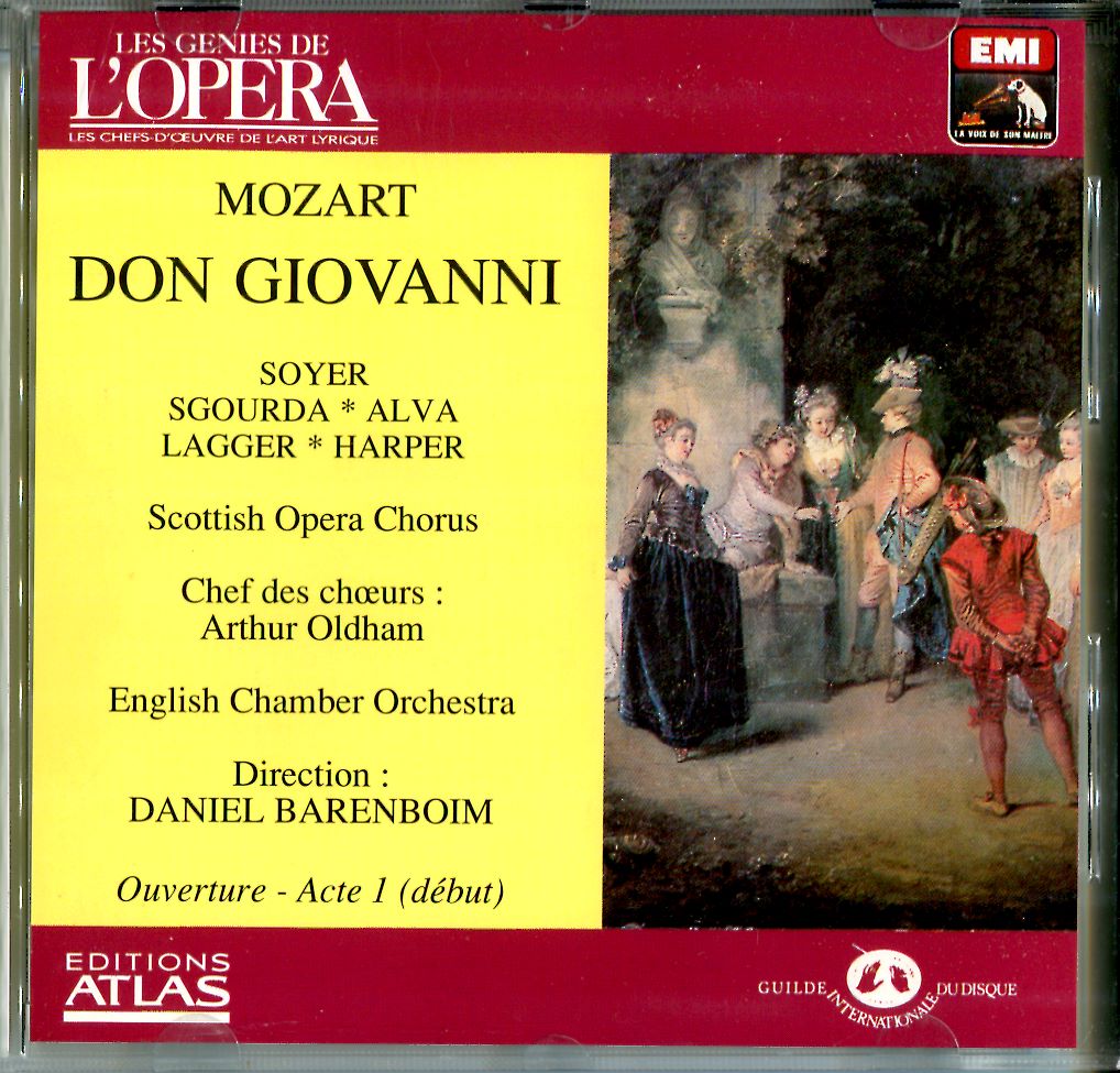 Mozart - Don Giovanni - Opera 3cd