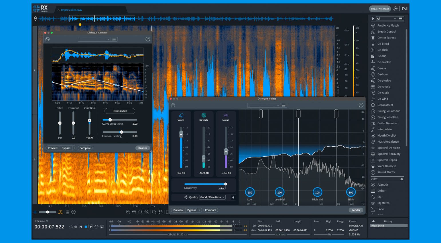 Update en fullinstall iZotope RX 11 Audio Editor Advanced 11.1.0 (x64)