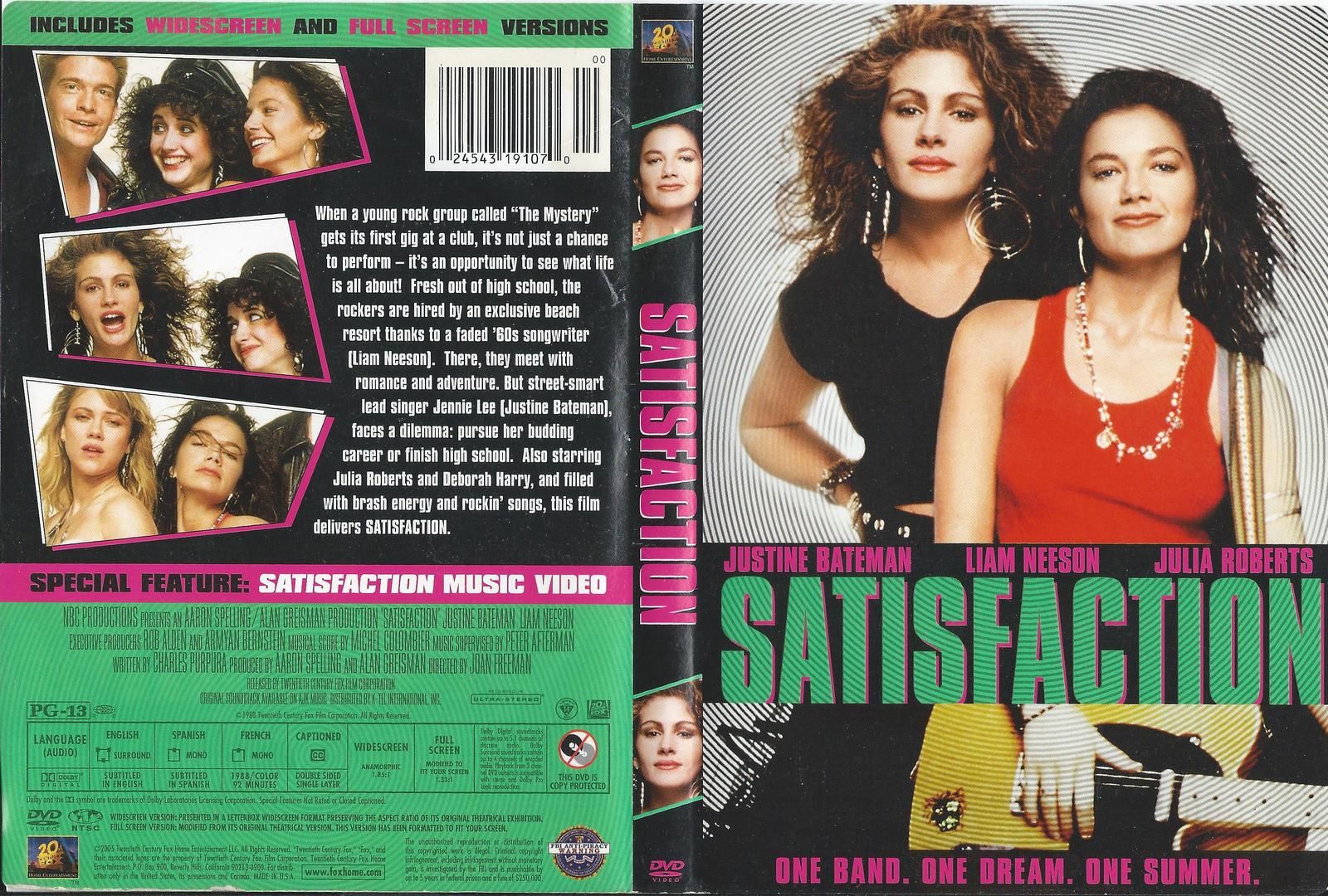 Satisfaction (1988) Julia Roberts