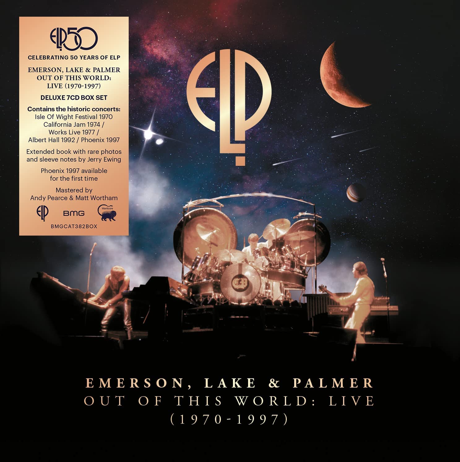 Emerson, Lake & Palmer - Out Of This World - Live 1970-1997 (2021, 7CD Box Set)