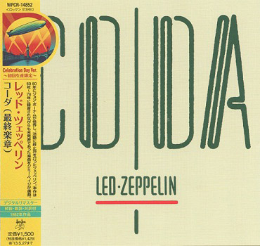 Led Zeppelin - Coda 2012 JP Atlantic Records WPCR-14852
