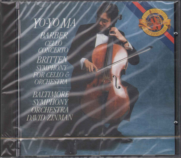 Barber - Cello Concerto, Britten - Symphony for Cello (Zinman, Baltimore, Ma)