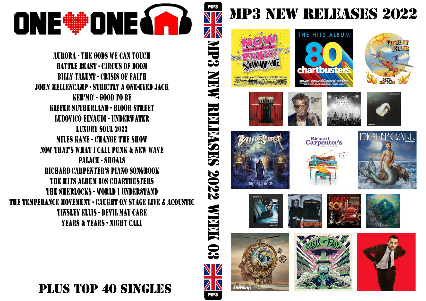 Mp3 new releases 2022 week 03