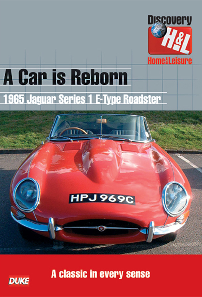 A car is reborn 1965 Jaguar series 1.1 E-type Roadster