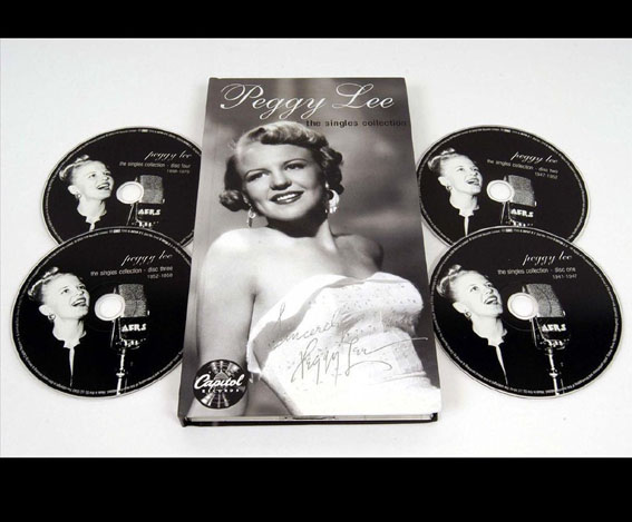 Peggy Lee - The Singles Collection - 4 Cd's