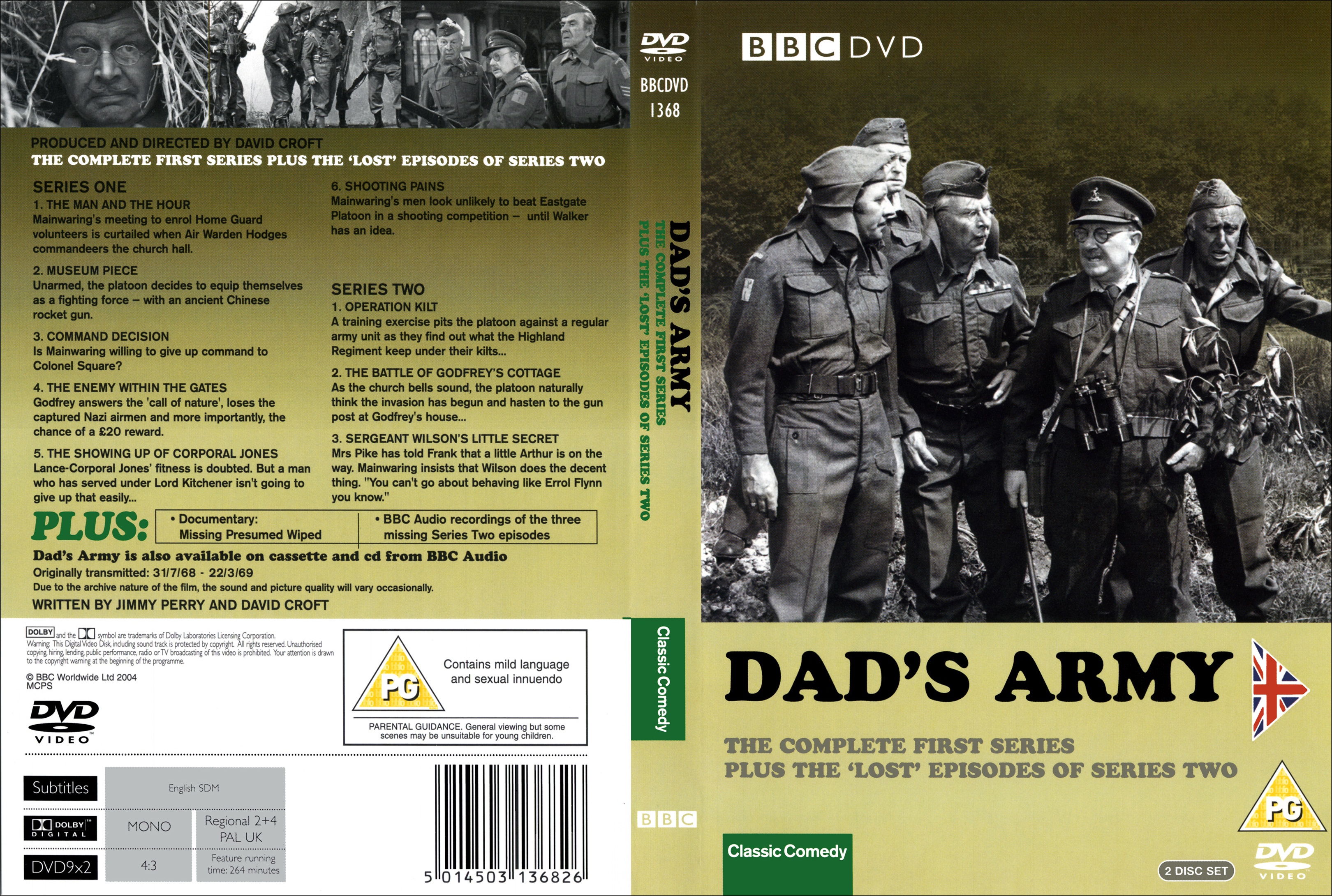 Dads Army (1968-1977) - Serie 1 + De verloren Episodes van Serie 2