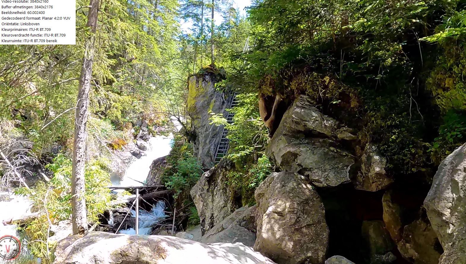 Riesach Waterfalls & Suspension Bridge in the Alpinsteig Höll &#55356;&#56806;&#55356;&#56825; Wild Waters Schladming 4K