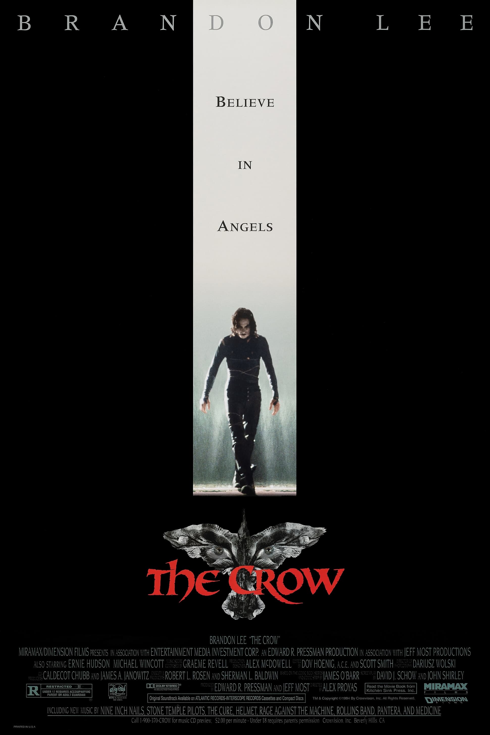 The Crow 1994 COMPLETE UHD BLURAY-SURCODE