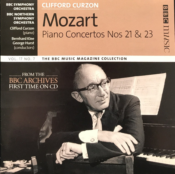 Mozart Piano Concertos Nos 21 & 23 Curzon