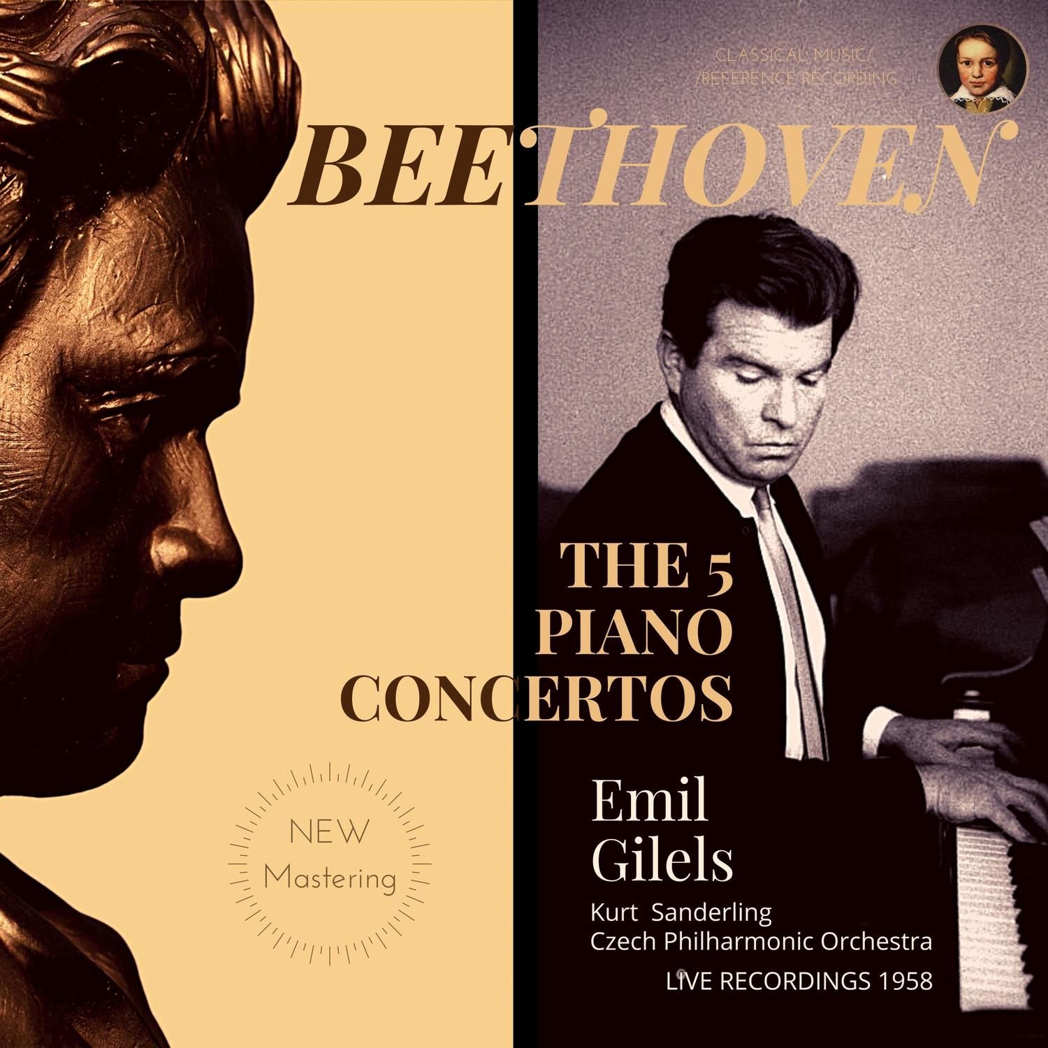 Emil Gilels - Beethoven The 5 Piano Concertos by Emil Gilels cd2