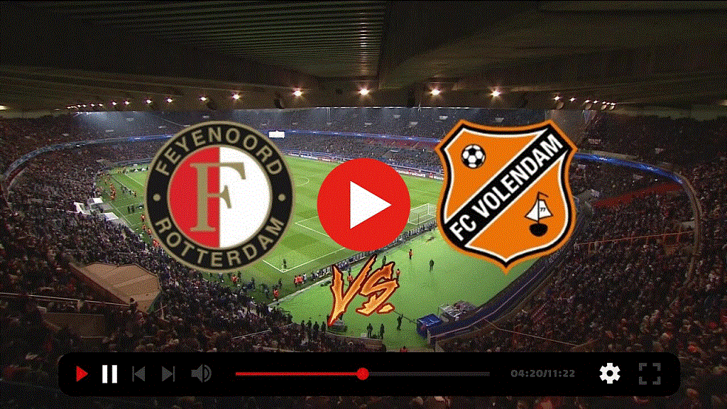20.00 Netherlands Eredivisie Feyenoord vs Volendam