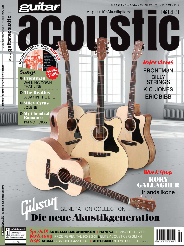 Guitar Acoustic 2021 - Back Issues